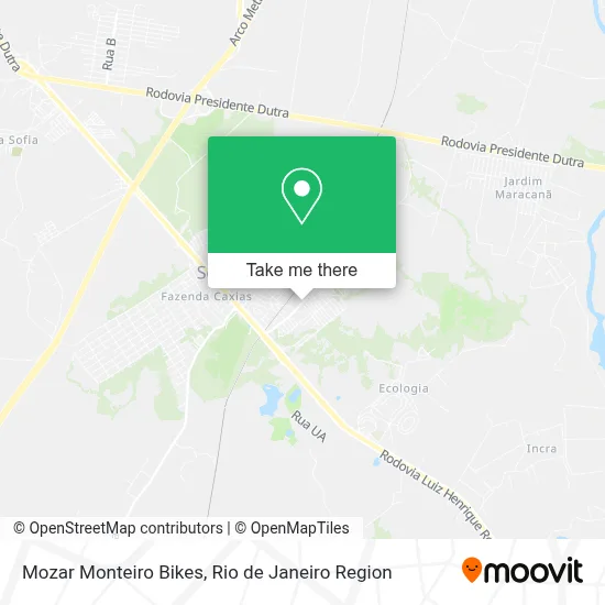 Mozar Monteiro Bikes map