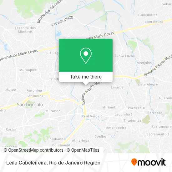 Leila Cabeleireira map