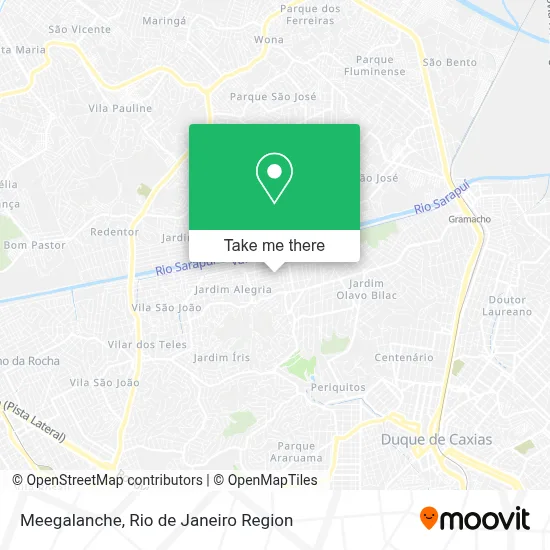 Meegalanche map