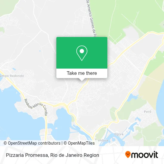 Pizzaria Promessa map