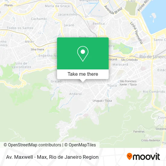 Av. Maxwell - Max map