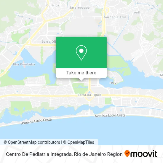 Centro De Pediatria Integrada map