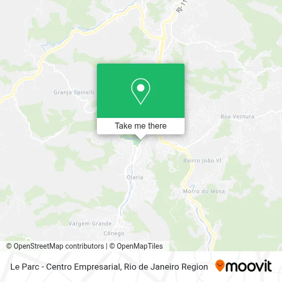 Le Parc - Centro Empresarial map