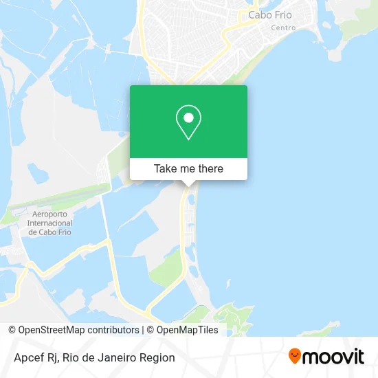 Apcef Rj map