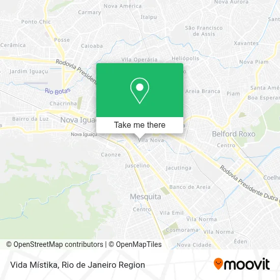Vida Místika map