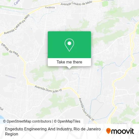 Engeduto Engineering And Industry map