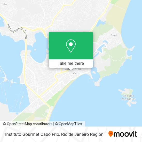 Instituto Gourmet Cabo Frio map