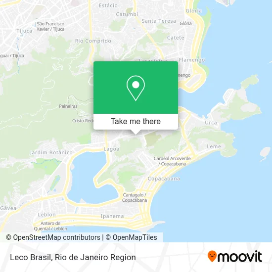 Leco Brasil map