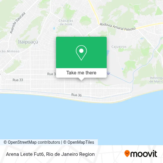 Arena Leste Fut6 map