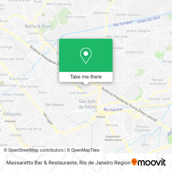 Massaretto Bar & Restaurante map