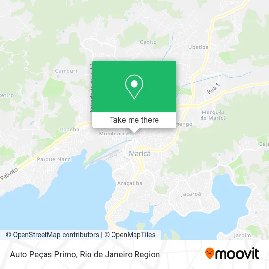 Auto Peças Primo map