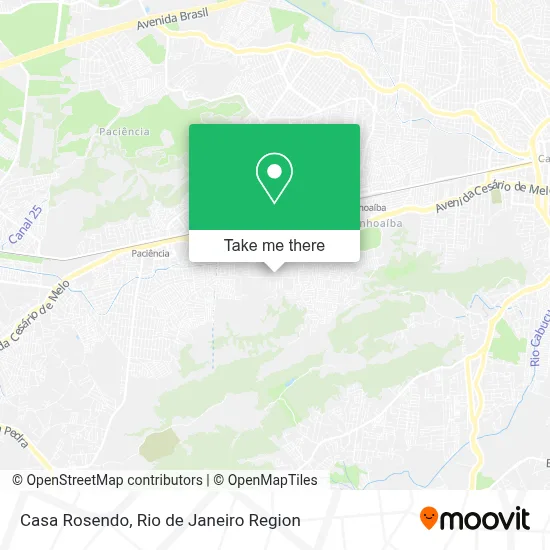 Casa Rosendo map