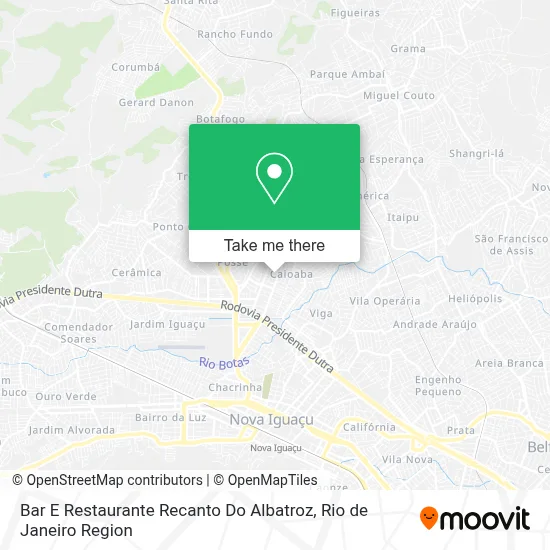 Bar E Restaurante Recanto Do Albatroz map