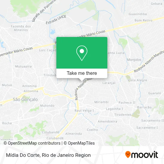 Mídia Do Corte map