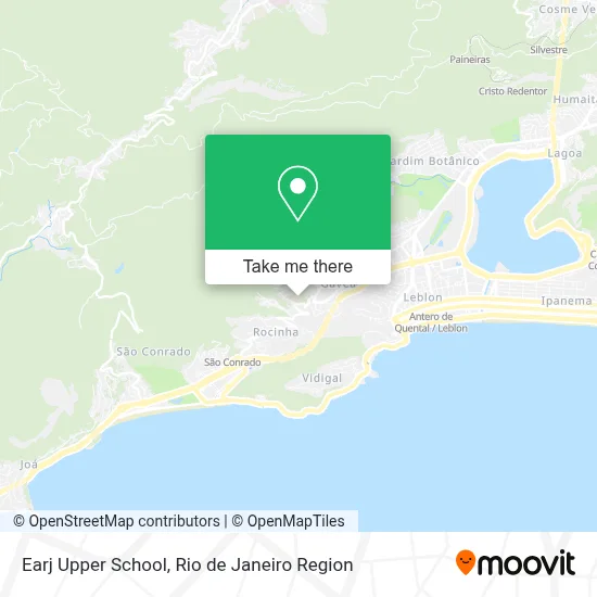 Earj Upper School map