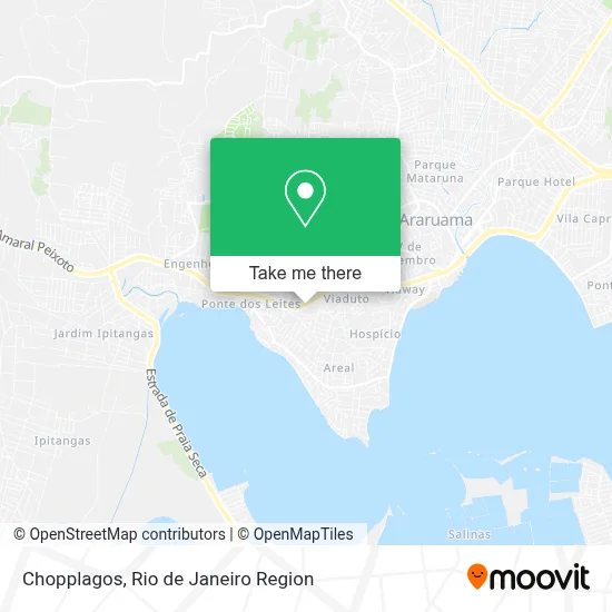 Chopplagos map