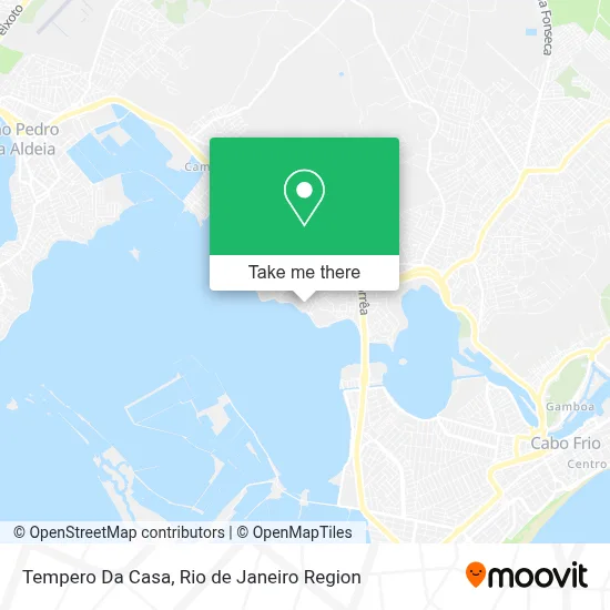 Tempero Da Casa map