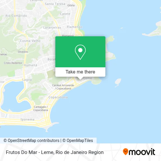 Frutos Do Mar - Leme map