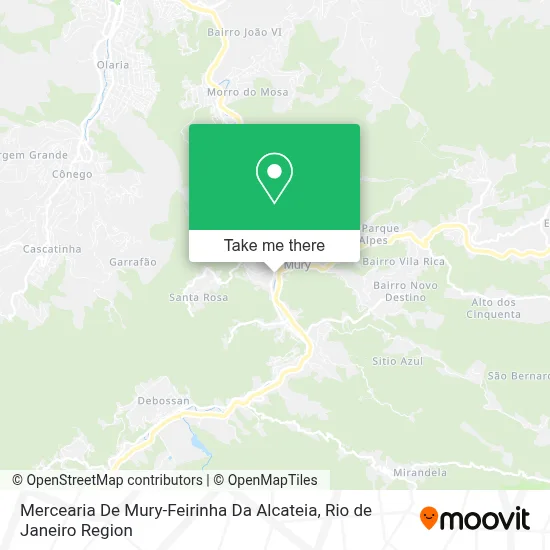 Mercearia De Mury-Feirinha Da Alcateia map