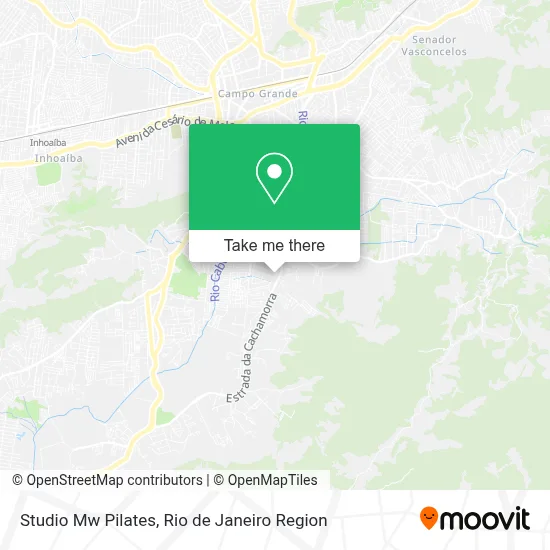Studio Mw Pilates map