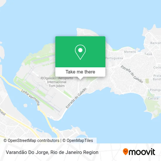 Varandão Do Jorge map