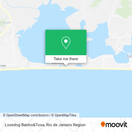 Lovedog Banho&Tosa map