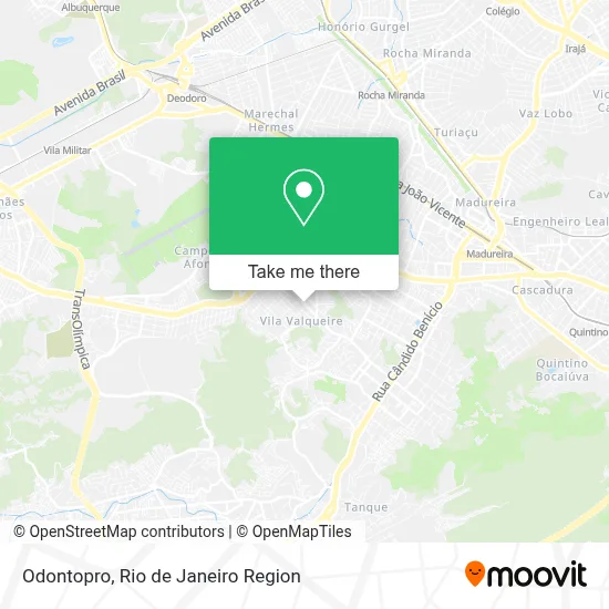 Odontopro map