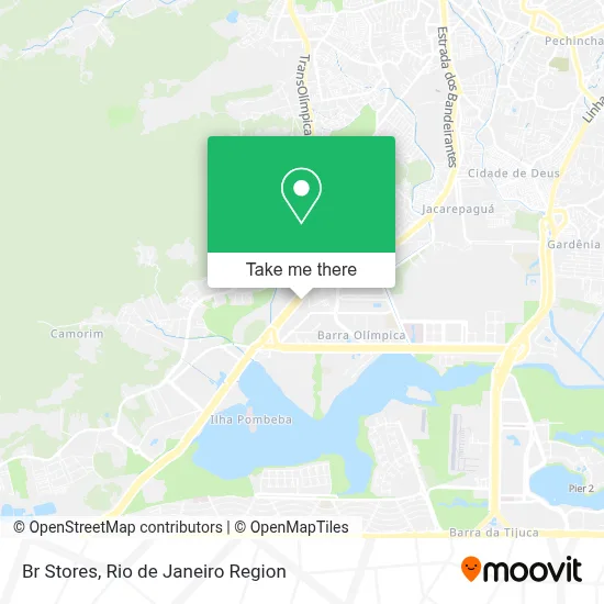 Br Stores map