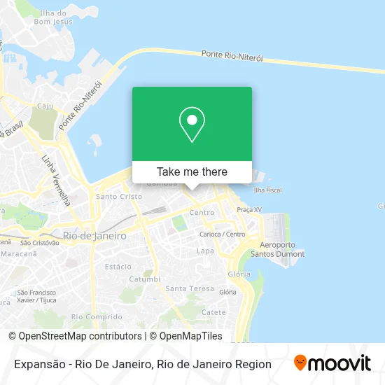 Expansão - Rio De Janeiro map