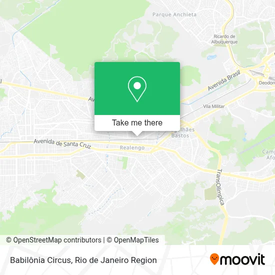 Babilônia Circus map