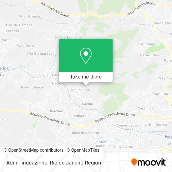 Adni-Tinguazinho map