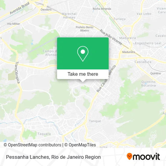 Pessanha Lanches map