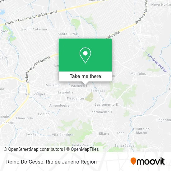 Reino Do Gesso map