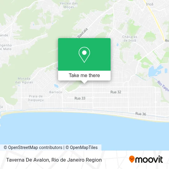 Taverna De Avalon map