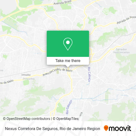 Nexus Corretora De Seguros map