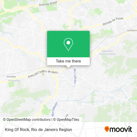 King Of Rock map