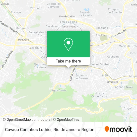 Cavaco Carlinhos Luthier map