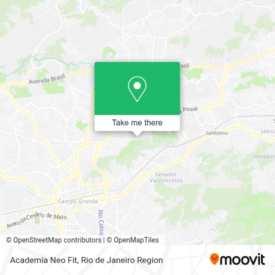 Academia Neo Fit map