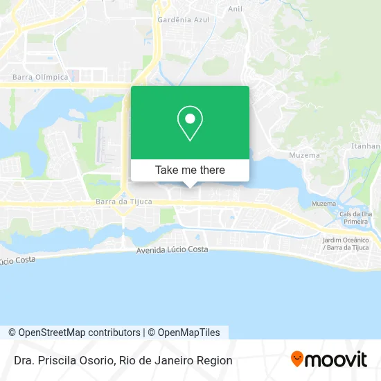 Dra. Priscila Osorio map