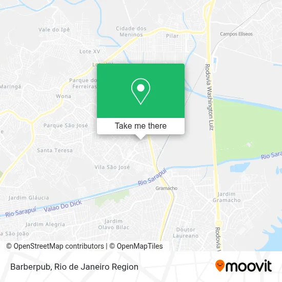 Barberpub map