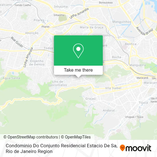 Condominio Do Conjunto Residencial Estacio De Sa map