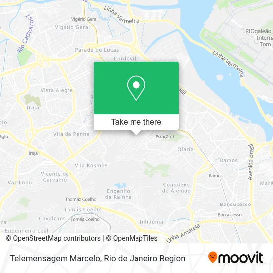 Telemensagem Marcelo map