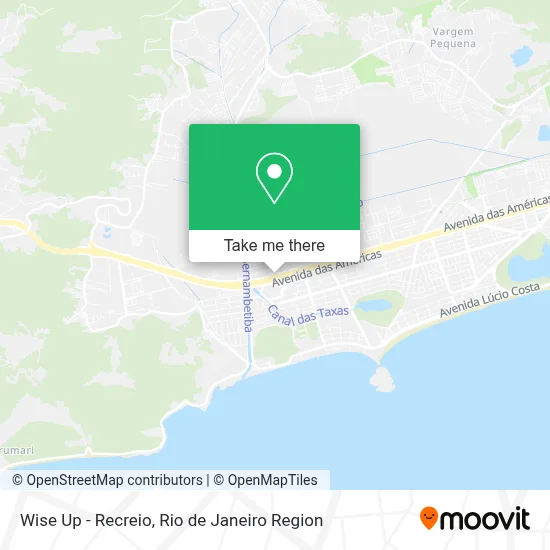 Wise Up - Recreio map