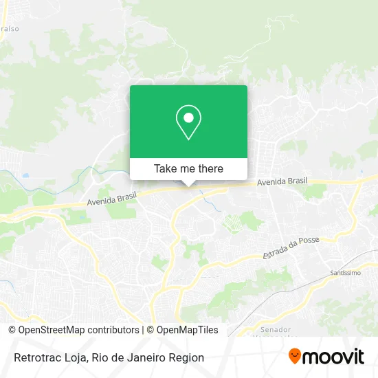 Retrotrac Loja map