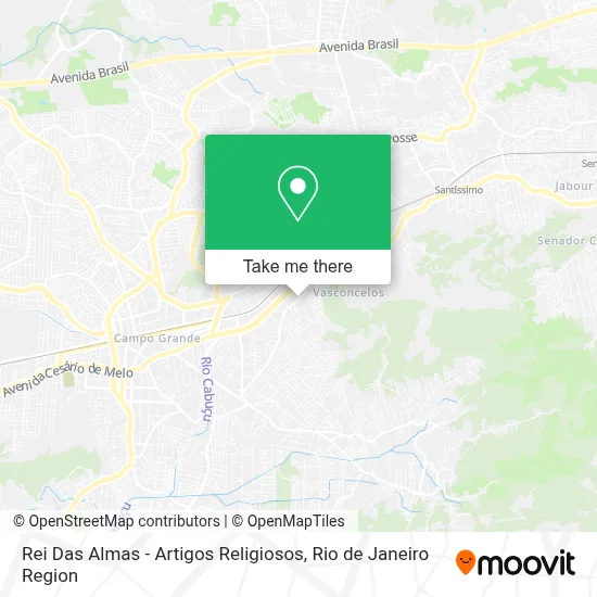Rei Das Almas - Artigos Religiosos map