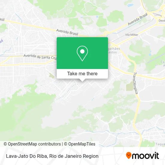Lava-Jato Do Riba map