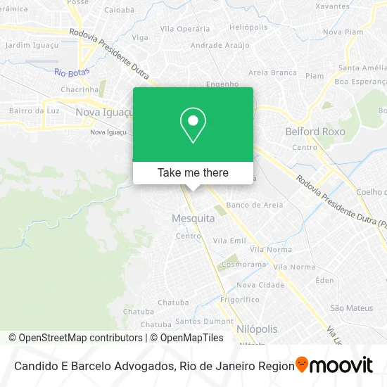 Candido E Barcelo Advogados map