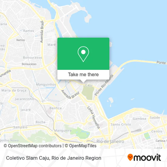 Coletivo Slam Caju map