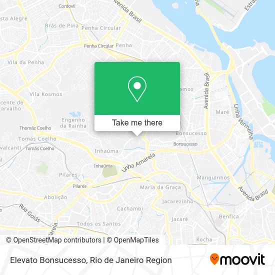 Elevato Bonsucesso map