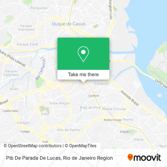 Pib De Parada De Lucas map